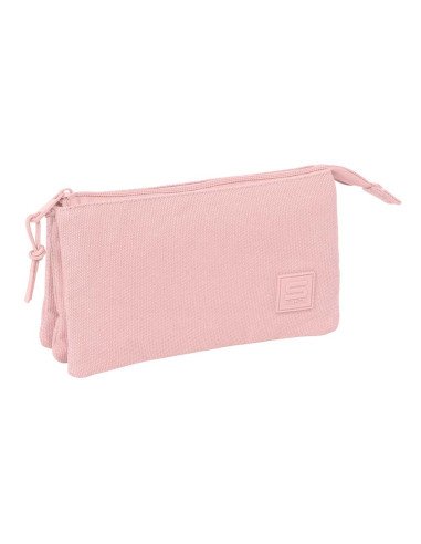 Portatodo Triple Safta Basic "Rosa" | Reino Escolar: Mochilas y Regalos