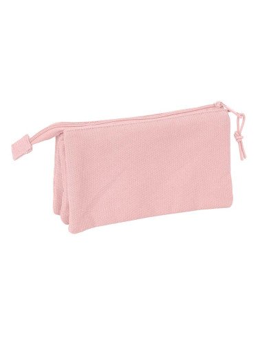 Portatodo Triple Safta Basic "Rosa" | Reino Escolar: Mochilas y Regalos