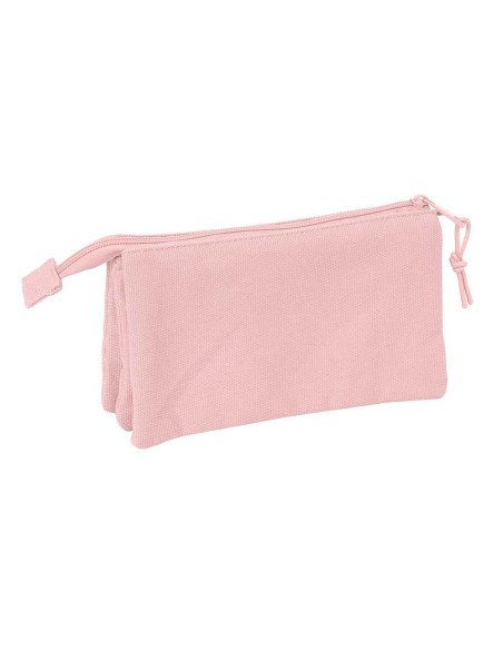 Portatodo Triple Safta Basic "Rosa" | Reino Escolar: Mochilas y Regalos