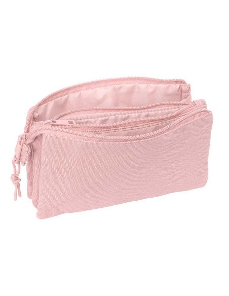 Portatodo Triple Safta Basic "Rosa" | Reino Escolar: Mochilas y Regalos
