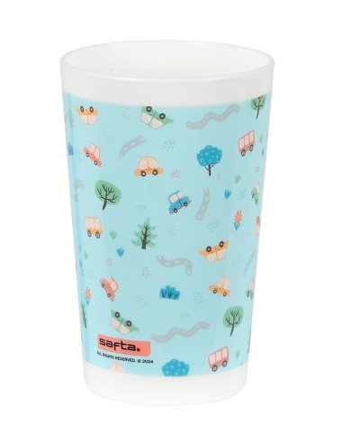 Set De Platos. Cubiertos Y Vaso Safta Preescolar | Reino Escolar: Mochilas y Regalos