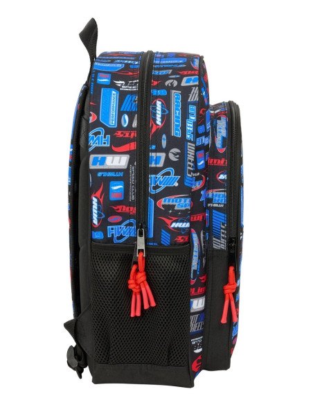 Mochila Junior Adaptable A Carro Hot Wheels | Reino Escolar: Mochilas y Regalos