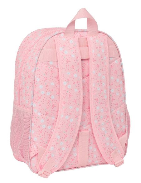 Mochila Adaptable A Carro Miffy "Flores" | Reino Escolar: Mochilas y Regalos