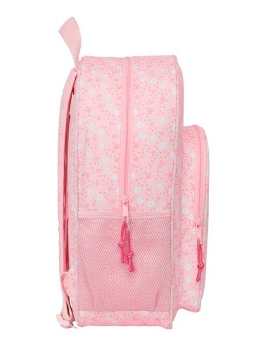 Mochila Adaptable A Carro Miffy "Flores" | Reino Escolar: Mochilas y Regalos