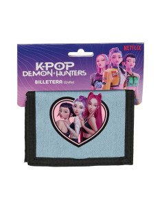 Billetera K-Pop Demon Hunters - Huntr/X | Reino Escolar: Mochilas y Regalos