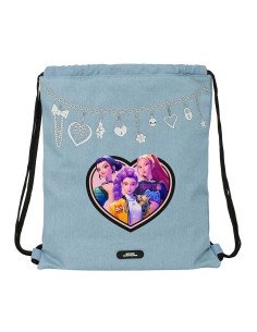 Saco Plano K-Pop Demon Hunters - Huntr/X | Reino Escolar: Mochilas y Regalos