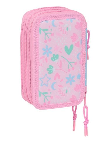 Plumier Triple 37 Pcs Blackfit8 "Smile" | Reino Escolar: Mochilas y Regalos