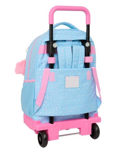 Mochila Grande Con Ruedas Compact Extraible Blackfit8 "Smile" | Reino Escolar: Mochilas y Regalos