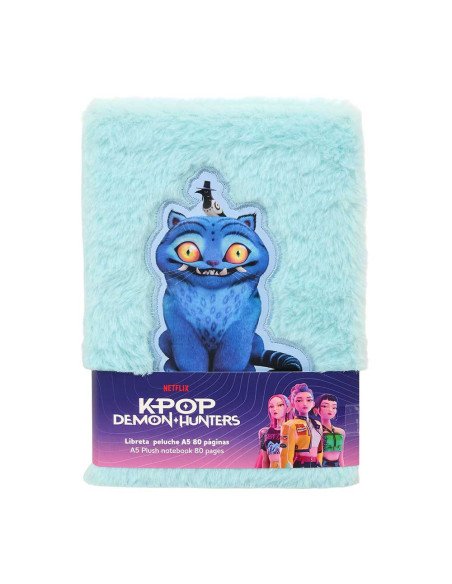 Bloc De Notas Fluffy K-Pop Demon Hunters - Stationery | Reino Escolar: Mochilas y Regalos