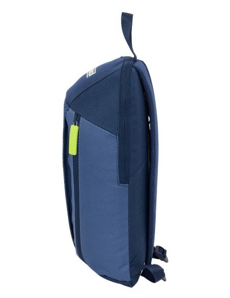 Mini Mochila Cremallera Vertical Munich "Blue Indigo" | Reino Escolar: Mochilas y Regalos