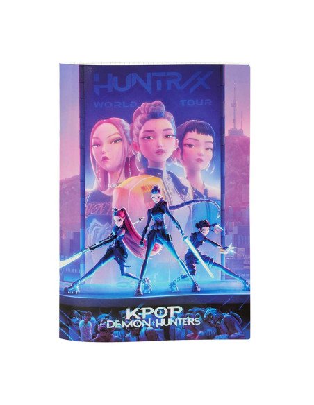 Libreta Grapada A4 K-Pop Demon Hunters - Stationery