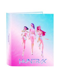 Carpeta F. 4 Anillas 35Mm Lomo Ancho K-Pop Demon Hunters - Stationery | Reino Escolar: Mochilas y Regalos