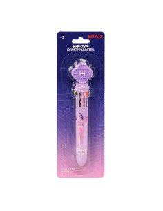 Display Boligrafo Retractil 10 Colores K-Pop Demon Hunters - Stationery | Reino Escolar: Mochilas y Regalos