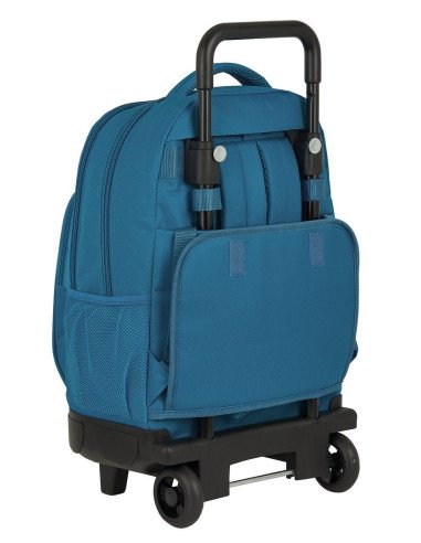 Mochila Gde. C/Ruedas Compact Ext.Orga Blackfit8 Egeo | Reino Escolar: Mochilas y Regalos