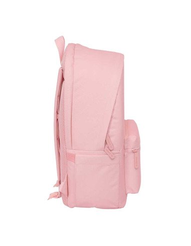 Mochila Doble Para Portatil 15.6" + Usb El Ganso Basics "Rosa" | Reino Escolar: Mochilas y Regalos