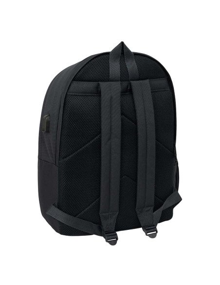 Mochila Doble Para Portatil 15.6" + Usb El Ganso Basics "Antracita" | Reino Escolar: Mochilas y Regalos