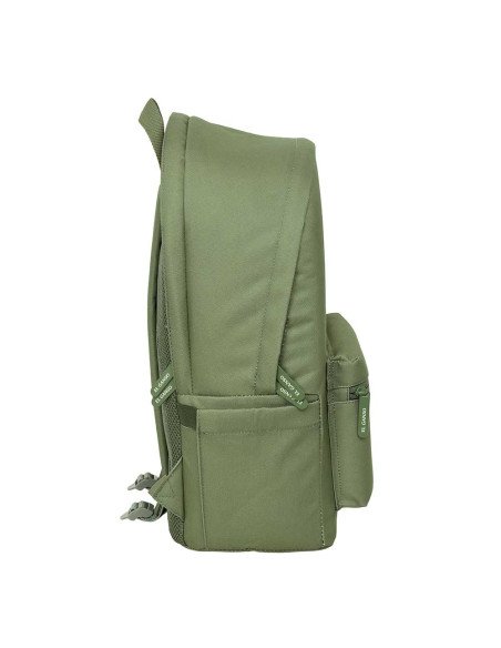 Mochila Doble Para Portatil 15.6" + Usb El Ganso Basics "Verde" | Reino Escolar: Mochilas y Regalos