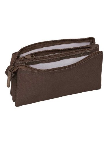Portatodo Triple El Ganso Basics "Chocolate" | Reino Escolar