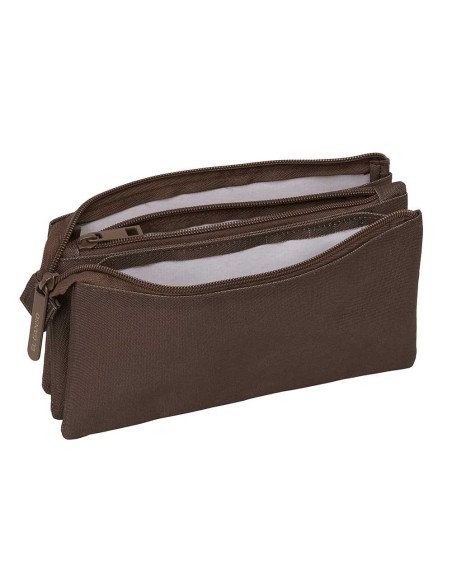 Portatodo Triple El Ganso Basics "Chocolate" | Reino Escolar