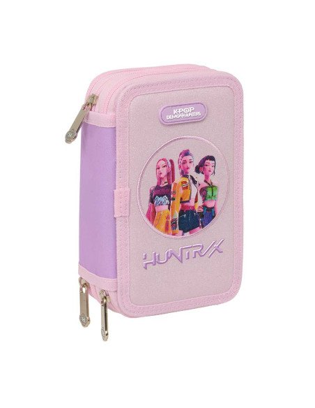 Plumier Triple 37 piezas K-Pop Demon Hunters - Iconic