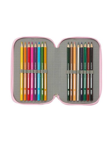 Plumier Triple 37 piezas K-Pop Demon Hunters - Iconic