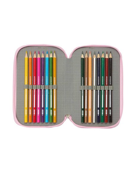 Plumier Triple 37 piezas K-Pop Demon Hunters - Iconic