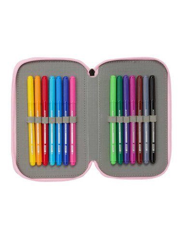 Plumier Triple 37 piezas K-Pop Demon Hunters - Iconic