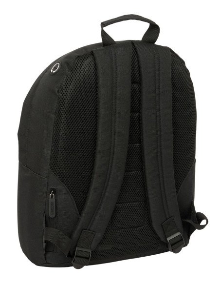 Mochila Para Portatil 14.1" Kappa Basics "Negro" | Reino Escolar: Mochilas y Regalos