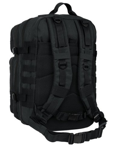 Mochila Militar Portatil 15.6'' Safta Basic "Negro" | Reino Escolar: Mochilas y Regalos