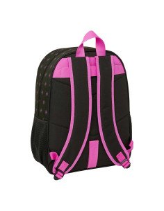 Mochila Adaptable a Carro K-Pop Demon Hunters - Negra | Reino Escolar: Mochilas y Regalos 2