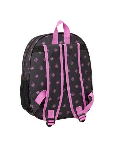 Mochila 3D K-Pop Demon Hunters - Negra | Reino Escolar: Mochilas y Regalos