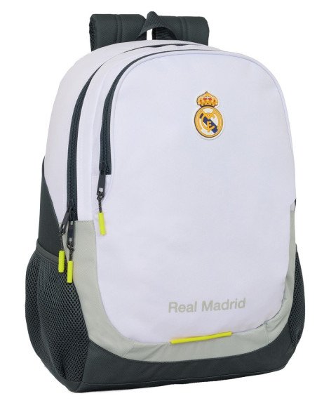 Mochila Adaptable A Carro Real Madrid Equip. 25/26 | Reino Escolar: Mochilas y Regalos