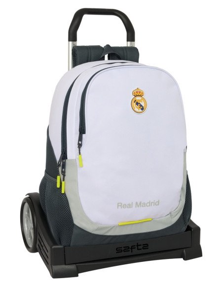 Mochila665  +  Carro Evolution Real Madrid Equip. 25/26 | Reino Escolar: Mochilas y Regalos