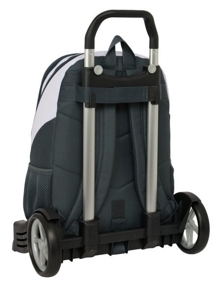 Mochila665  +  Carro Evolution Real Madrid Equip. 25/26 | Reino Escolar: Mochilas y Regalos