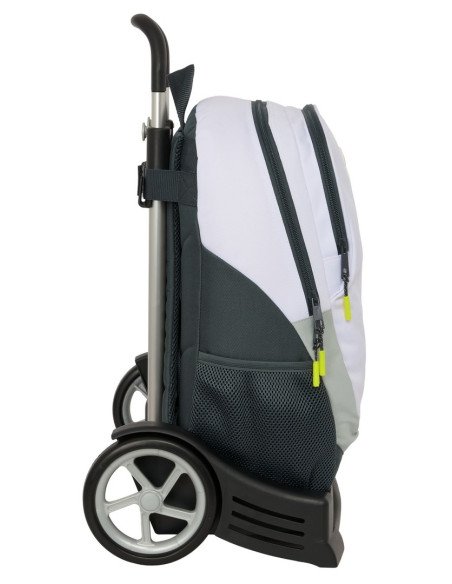 Mochila665  +  Carro Evolution Real Madrid Equip. 25/26 | Reino Escolar: Mochilas y Regalos