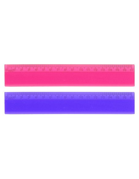 Regla de 17 cm. Surtida | Reino Escolar