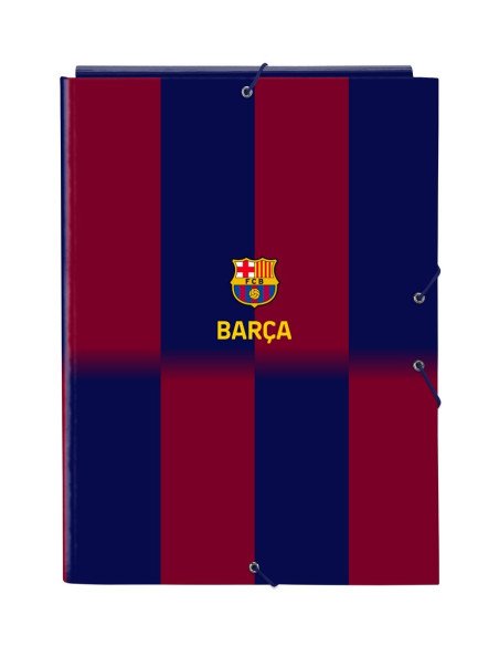 Carpeta Folio 3 Solapas F.C.Barcelona 1ª Equip. 25/26 | Reino Escolar: Mochilas y Regalos