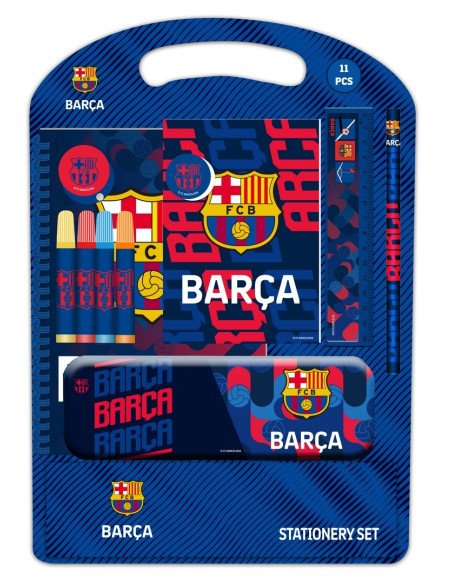 Set Escritura F.C.Barcelona 1ª Equip. 25/26 | Reino Escolar: Mochilas y Regalos
