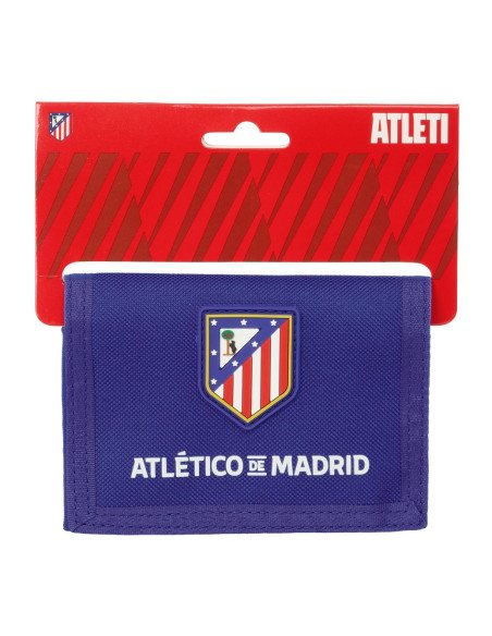 Billetera Con Cabecera Atlético De Madrid | Reino Escolar: Mochilas y Regalos