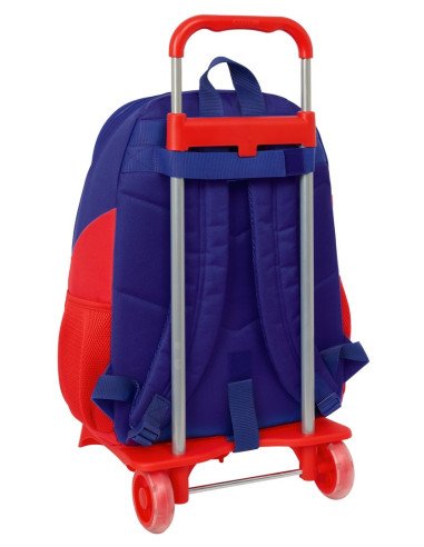 Mochila665  +  Carro 905 Atlético De Madrid | Reino Escolar: Mochilas y Regalos