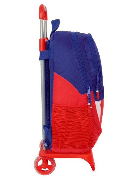 Mochila665  +  Carro 905 Atlético De Madrid | Reino Escolar: Mochilas y Regalos