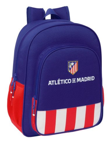 Mochila Junior Adaptable A Carro Atlético De Madrid | Reino Escolar: Mochilas y Regalos
