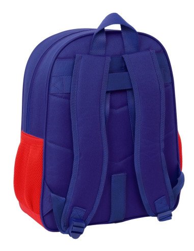 Mochila Junior Adaptable A Carro Atlético De Madrid | Reino Escolar: Mochilas y Regalos