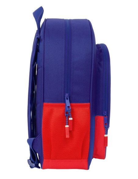 Mochila Junior Adaptable A Carro Atlético De Madrid | Reino Escolar: Mochilas y Regalos