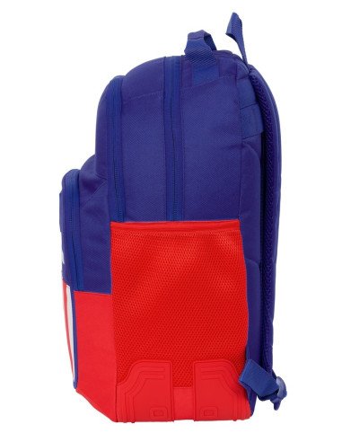 Mochila Doble Adaptable A Carro Atlético De Madrid | Reino Escolar: Mochilas y Regalos
