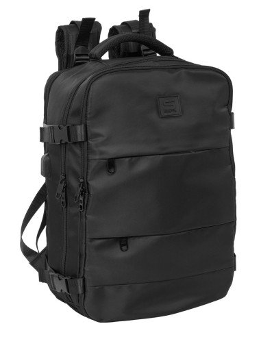 Mochila Viaje Cabina Portatil 15.6'' Safta "Negro" | Reino Escolar: Mochilas y Regalos
