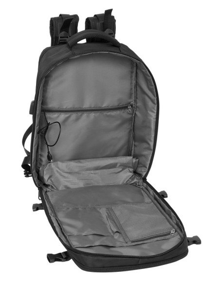 Mochila Viaje Cabina Portatil 15.6'' Safta "Negro" | Reino Escolar: Mochilas y Regalos