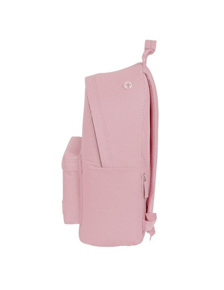 Mochila Para Portatil 14.1" Safta Basic "Rosa" | Reino Escolar: Mochilas y Regalos