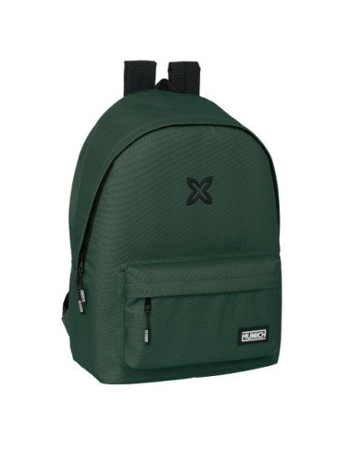 Mochila Doble Para Portatil 15.6" + Usb Munich Basicos "Verde" | Reino Escolar: Mochilas y Regalos