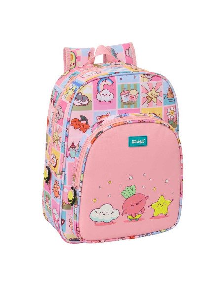 Mochila Infantil Adaptable a Carro Mr. Wonderful "Comic"